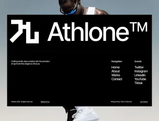 Athlone template preview